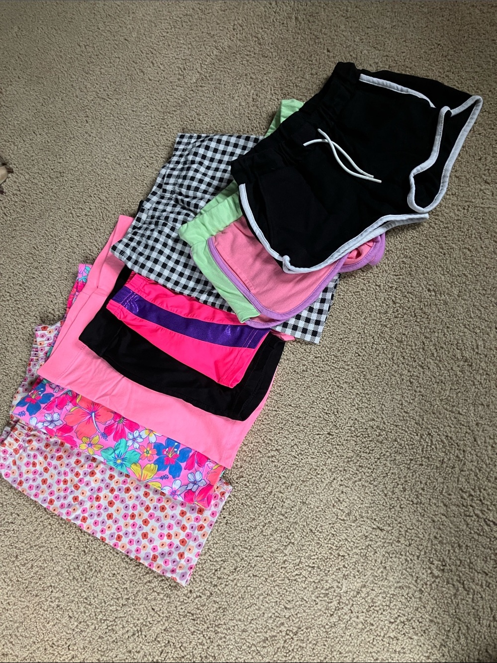 8 pairs of shorts size 8